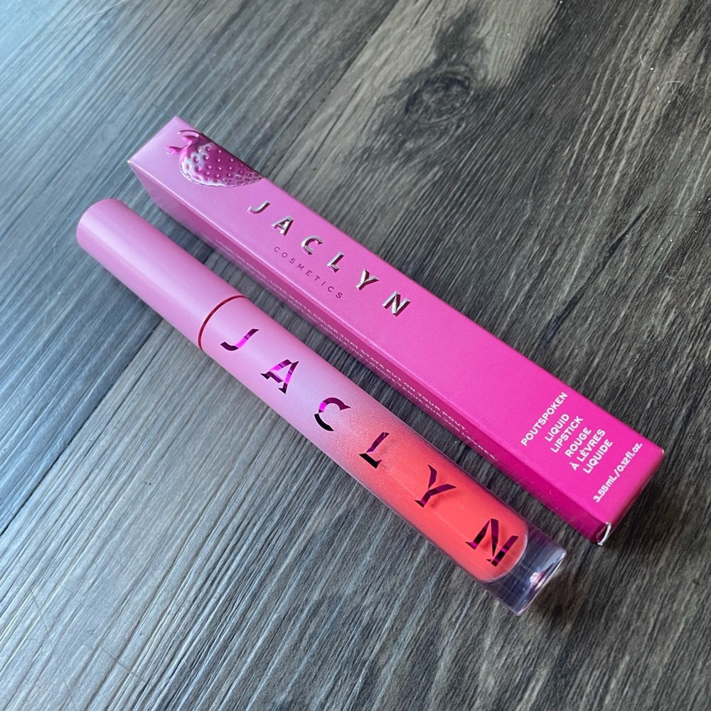 JACLYN Cosmetics Poutspoken Liquid Lipstick - "Sugared" - Full Size - New in Box